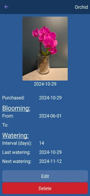 My Orchids App